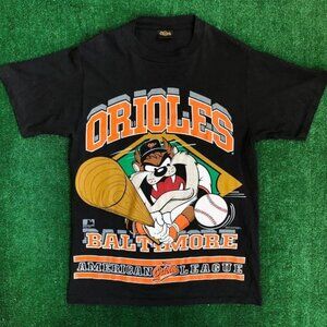 1993 Baltimore Orioles Looney Tunes Taz MLB Baseball Unisex T shirt
